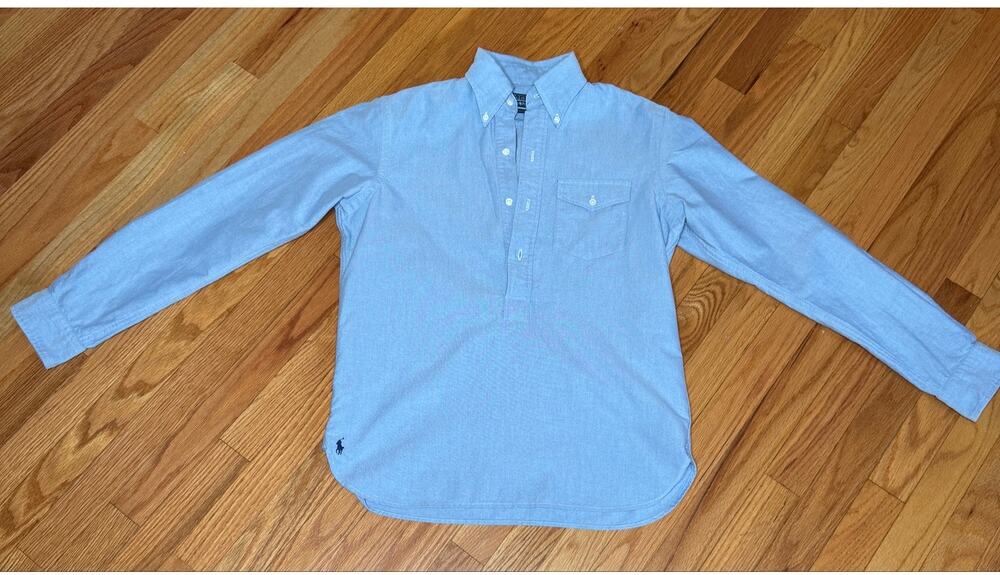 Polo by Ralph Lauren Long Sleeve Oxford Popover | classic fit Cotton